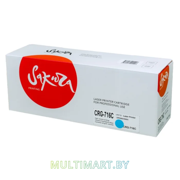 Картридж Sakura Printing SACRG716C/CB541A